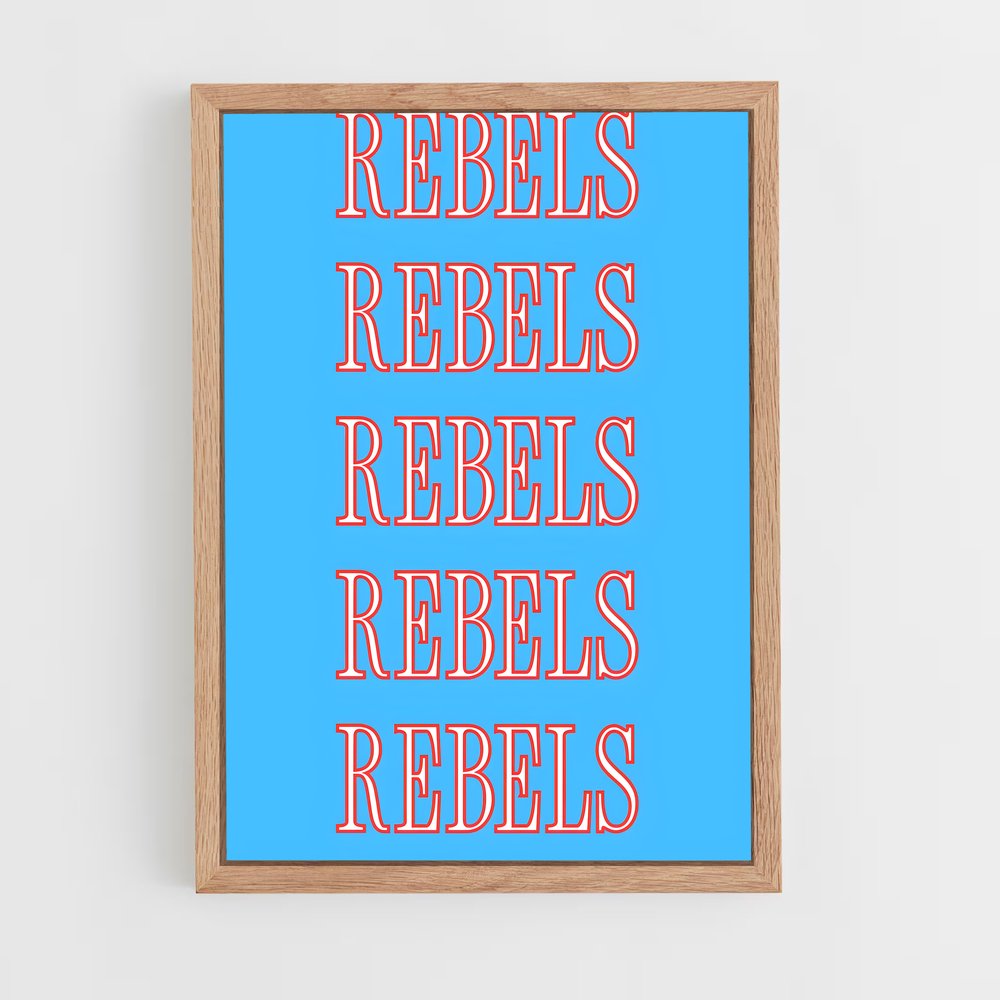 Poster Rebels Unleashed – affiche Baseball (vue 4)